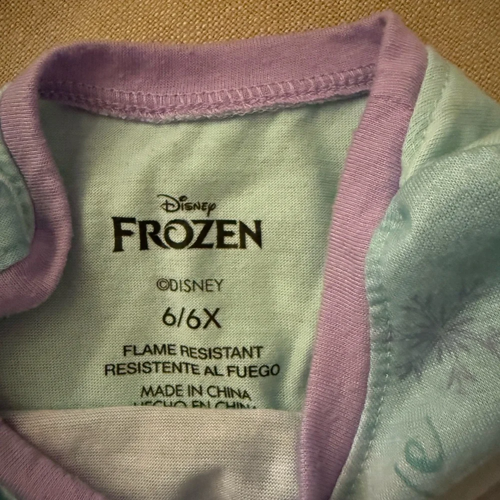 Disney Frozen Pajama Set - Light Blue and Purple